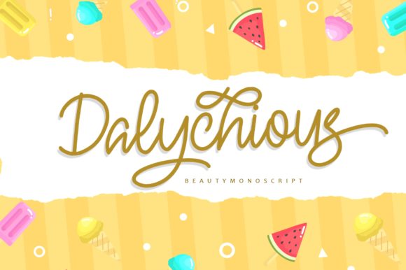 Dalychious: The Strategic Power of a Handwritten Font in Design and Communication