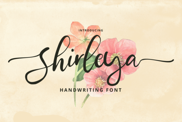 Discover the Beauty of Shirleya: A Sweet and Dreamy Handwritten Font