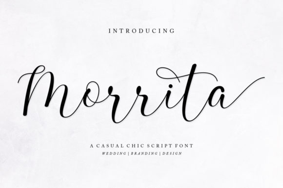 Discover the Elegance of Morrita: A Handwritten Font That Elevates Your Creations