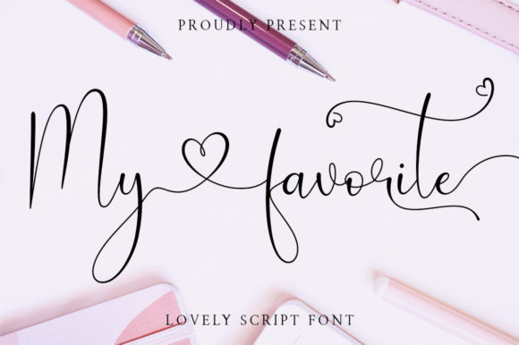 My Favorite: A Modern Calligraphy Font for Timeless Design