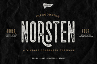 Norsten Font Adds Vintage Charm to Modern Designs