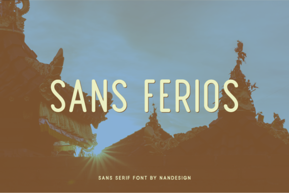 Sans Ferios: A Modern Sans Serif Font for Versatile Design Applications