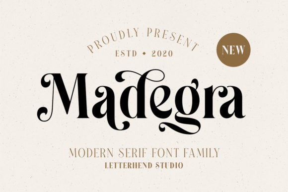 The Timeless Elegance of Madegra: A Serif Font for Modern and Retro Design