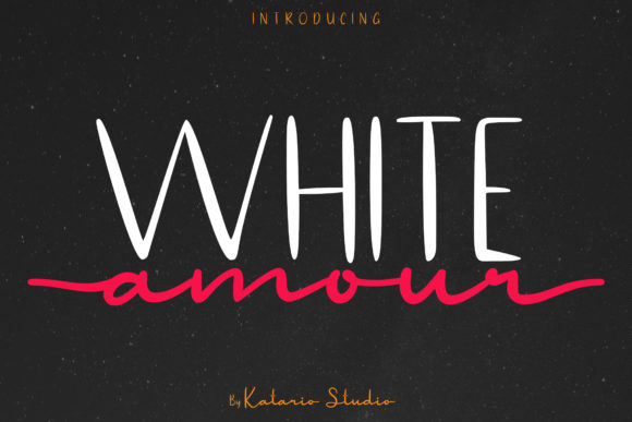 White Amour: A Versatile Font Duo That Elevates Design